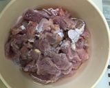 Gambar langkah 1 resipi Daging Masak kicap.