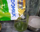 Foto langkah ke 3 dari resep Matcha Latte Topping Cream Double Mango.