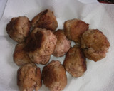 Foto del paso 5 de la receta: Albóndigas con patata roja