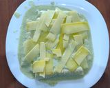 A picture of step 7 of Enchiladas Suizas.