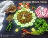 A picture of step 6 of Aachari Moong Masala.