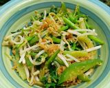 Foto langkah ke 4 dari resep Sayur Urap Selada Air-Tauge-Jipang/Labu Siam.