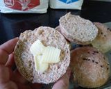 A picture of step 5 of Brown bread&Buns#themechallenge.