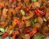 Foto langkah ke 3 dari resep Kikil Petai Balado.