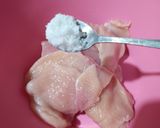 A picture of step 2 of Chicken steak.