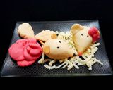 รูปขั้นตอนการทำที่ 6 ของ คุกกี้เยอรมันรูปหนู/Rat German Cookies