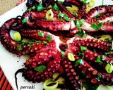 A picture of step 2 of Baked Octopus with Oil and Vinegar 🦑.
