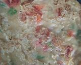 A picture of step 4 of Veg Chilla.