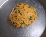 A picture of step 1 of Methi Aloo Paratha and Beetroot Raita.