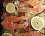 Foto del paso 4 de la receta: Salmón a las hierbas (principiantes)