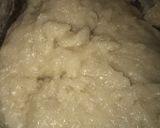 A picture of step 9 of Ogbono soup with white amala.