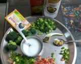 A picture of step 1 of Healthy soup with Broccoli.