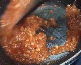 A picture of step 4 of Sago Halwa.