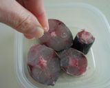 A picture of step 1 of Sweet & Sour Mackerel.