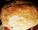 Foto del paso 4 de la receta Tortilla francesa en versión crepe con pavo y queso fresco