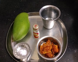 * கிளி மூக்கு மாங்காய் சர்பத் *(mango sarbath recipe in tamil) ரெசிபி ஸ்டேப் 1 புகைப்படம்
