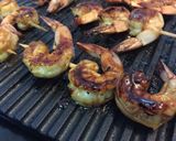 Foto langkah ke 9 dari resep Sate Udang Madu 🍤.
