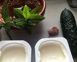 Foto del paso 1 de la receta: Cena griega: kolokizokeftedes, tzatziki y cordero