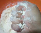 A picture of step 3 of Malai Khaja.