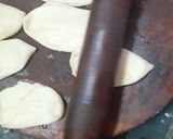 A picture of step 14 of Khaja puri.
