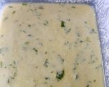 A picture of step 1 of Halloween Spooky Spider-Web Dhokla.