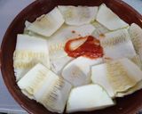 Foto del paso 3 de la receta Milhojas de calabacín a la napolitana en turbocecofry 4d