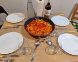 Foto del paso 9 de la receta: Bacalao con patatas y carlotas con tomate 😋😋😜