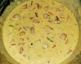 A picture of step 5 of Jambalaya Dip.
