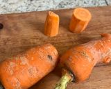 A picture of step 1 of Carrot and Oat Flat Bread.