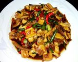 Foto langkah ke 7 dari resep Cumi Saus Teriyaki.