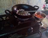 A picture of step 5 of Spicy tomato chicken curry(Eid special).