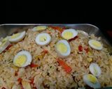 Foto langkah ke 4 dari resep Nasi Goreng Tebar Telur Puyuh🥚🥚.