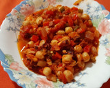 Foto del paso 11 de la receta: Garbanzos con pulpo y taquitos de jamón