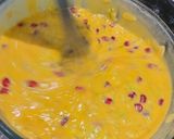 A picture of step 4 of Sago with Mango and Coconut Milk.