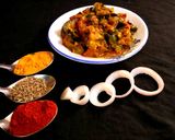 चटपटा मसाला बैंगन(chatpata masala baingan recipe in hindi) रेसिपी चरण 4 फोटो