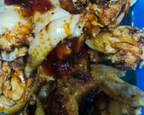 Gambar langkah 2 resipi Nasi Ayam Kukus.