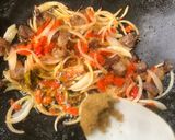A picture of step 3 of Stir fried potatoes.