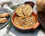 Foto del passaggio 5 della ricetta Zuppa di farro