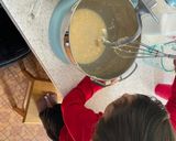 A picture of step 2 of Garlic Rolls.