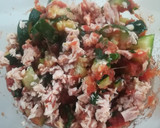 Foto del paso 3 de la receta: Calabacín con atún y tomate