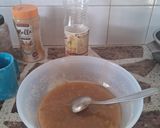 Foto del paso 3 de la receta: Muffins veganos de bananas y cacao rellenos con mermelada de membrillo