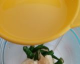 A picture of step 2 of Moong Dal Dhokla.