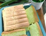 Cara Membuat Sponge cake pandan 8