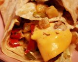 Une image de l'étape 5 de Wrap légumes steack 😋.
