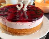 Erdei gyümölcsös joghurttorta recept fázis 9 fotója