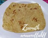 A picture of step 4 of Tawa Charkoni Rotis or Square Rotis.