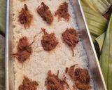 Foto langkah ke 1 dari resep Lontong Nasi Isi Abon.