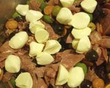 A picture of step 5 of The Pastrami Salad.
