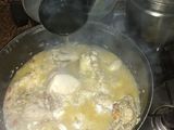Arroz con pollo al azafrán