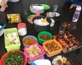 Foto langkah ke 9 dari resep Ayam dan Ikan Nila Panggang.